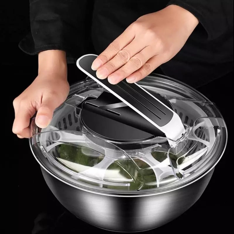 Centrifuga Secadora de Salada Bowl Inox Polihousi